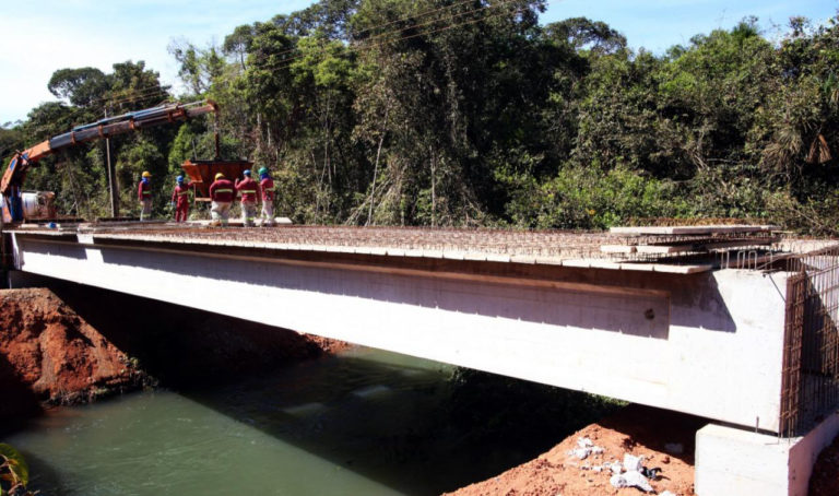 Sorriso: Ponte de concreto na Estrada Rodeio será entregue neste sábado