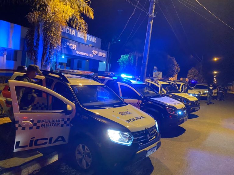 Blitz da Lei Seca prende 13 motoristas bêbados em Sorriso e 25 veículos aprendidos