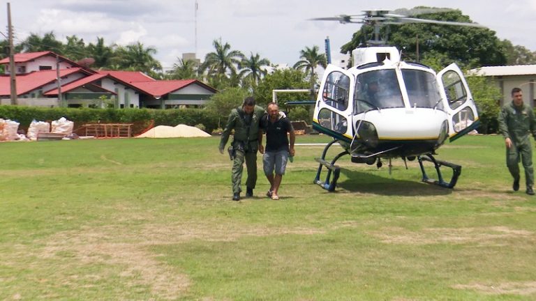 Ciopaer de Sorriso socorre homem após levar picada de cobra em Fazenda