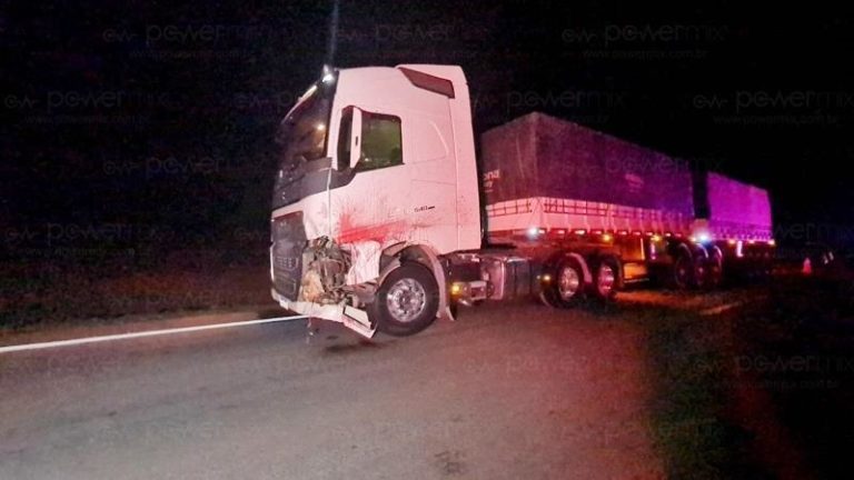 Morador de Nova Mutum morre em grave acidente entre carreta e moto na BR-163 em Lucas do Rio Verde-MT