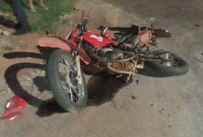 Motociclista se livra de tragédia ao atravessar a BR 163 em Lucas do Rio Verde