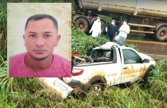 Morador de Sorriso morre em grave acidente na BR-163 em colisão com carreta