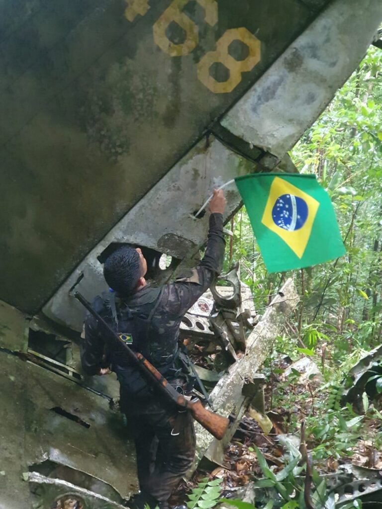 Exército encontra avião americano que caiu na Amazônia na Segunda Guerra