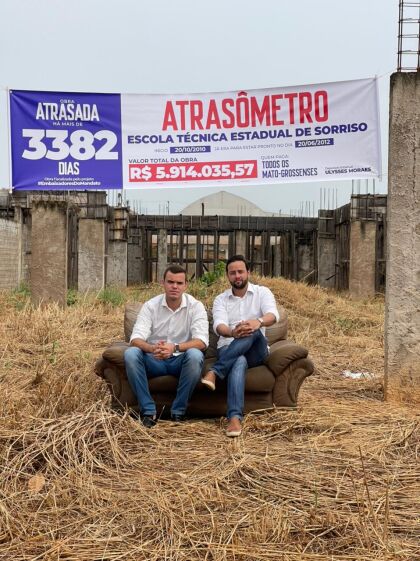 Após cobranças do Vereador Diogo Kriguer e Deputado Ulysses Moraes, governo emite retomada das obras da Escola Técnica Estadual