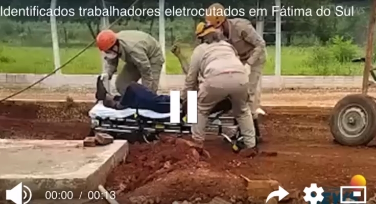 TRAGÉDIA: homem morre eletrocutado no 1º dia de emprego; veja vídeo