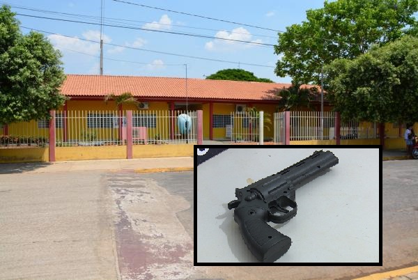 Menores são presos após tentar entrar com arma em escola estadual de Sorriso 