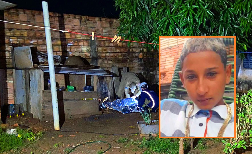 Garoto de 14 anos morto a tiros por suspeitos em motos, era membro de facção criminosa em Sorriso