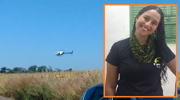 Polícia usa helicóptero em busca por mulher desaparecida em Sinop