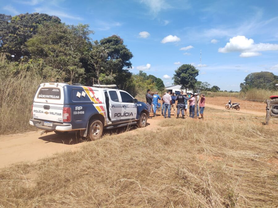 Forças de segurança de Mato Grosso impedem invasão de terras em Cláudia