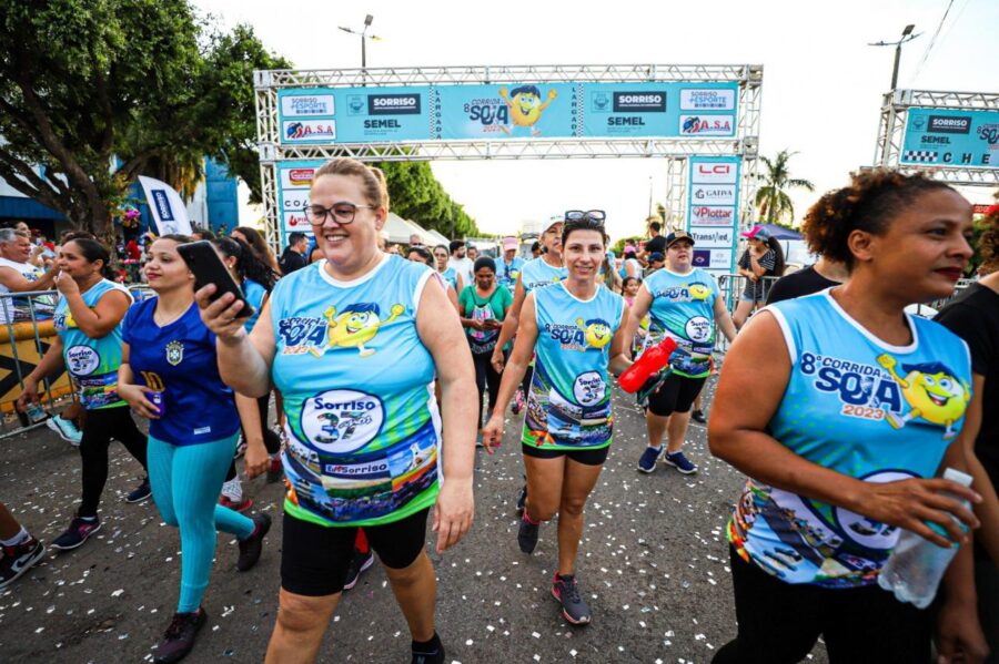 Corrida da Soja reúne mais de 1800 inscritos em Sorriso