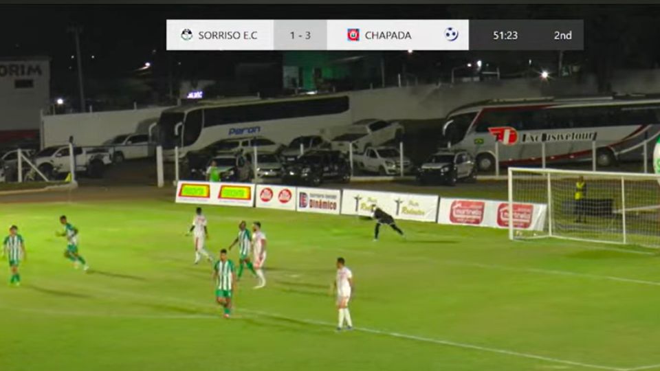 Sorriso é eliminado do futebol mato-grossense após derrota para o Chapada