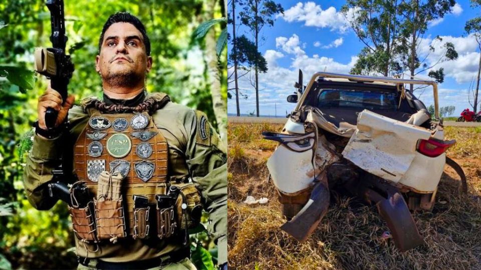 Investigador da Polícia Civil morre em acidente com moto de alta cilindrada em rodovia de Chapada dos Guimarães