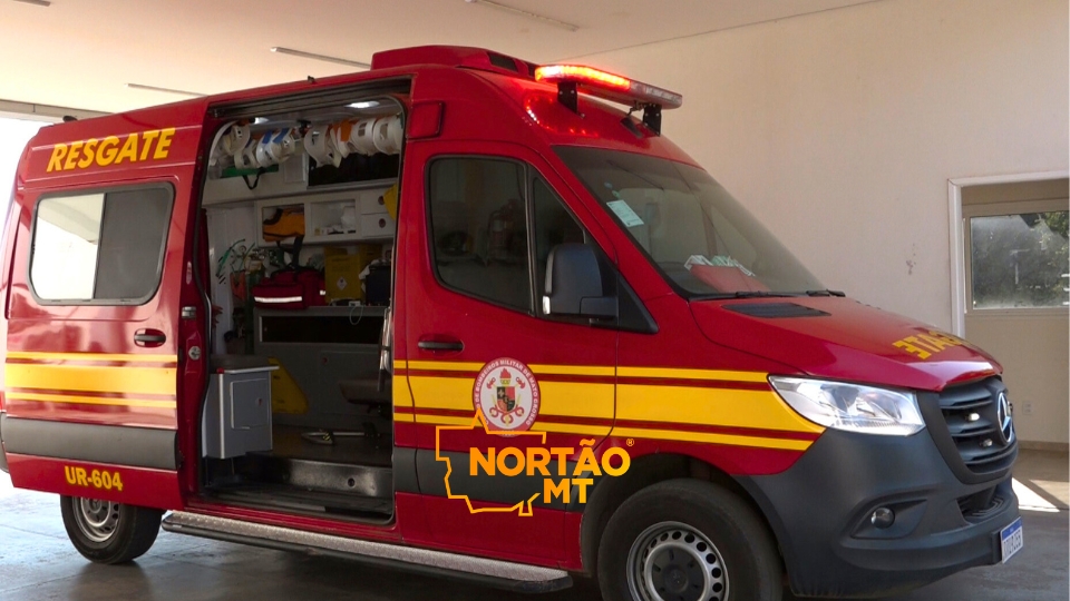 Pedreiro cai de 5 metros durante trabalho em obra em Sorriso