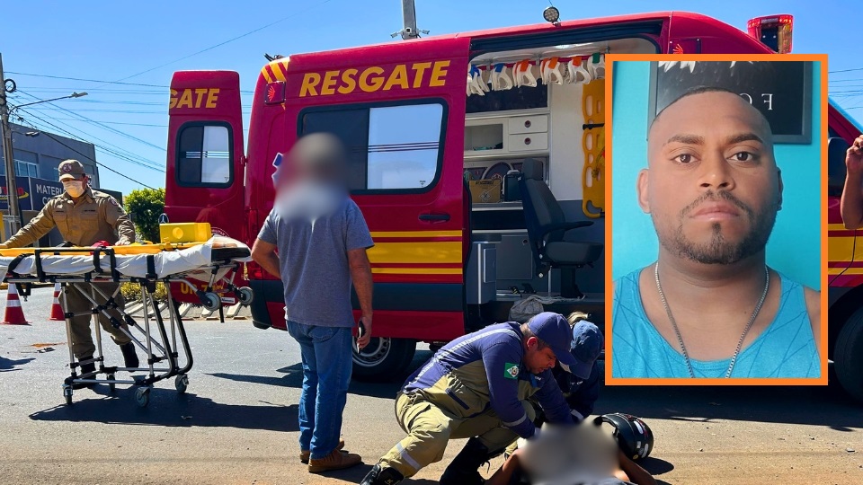 Motociclista morre em acidente na Avenida Blumenau em Sorriso