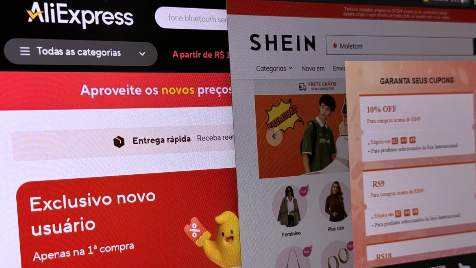 Imposto de importação sobre compras internacionais de até US$ 50 entrou em vigor no sábado