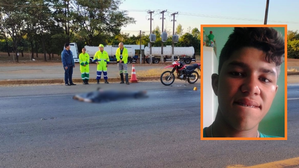 Motociclista que morreu atropelado por carreta na BR-163 em Sorriso é identificado