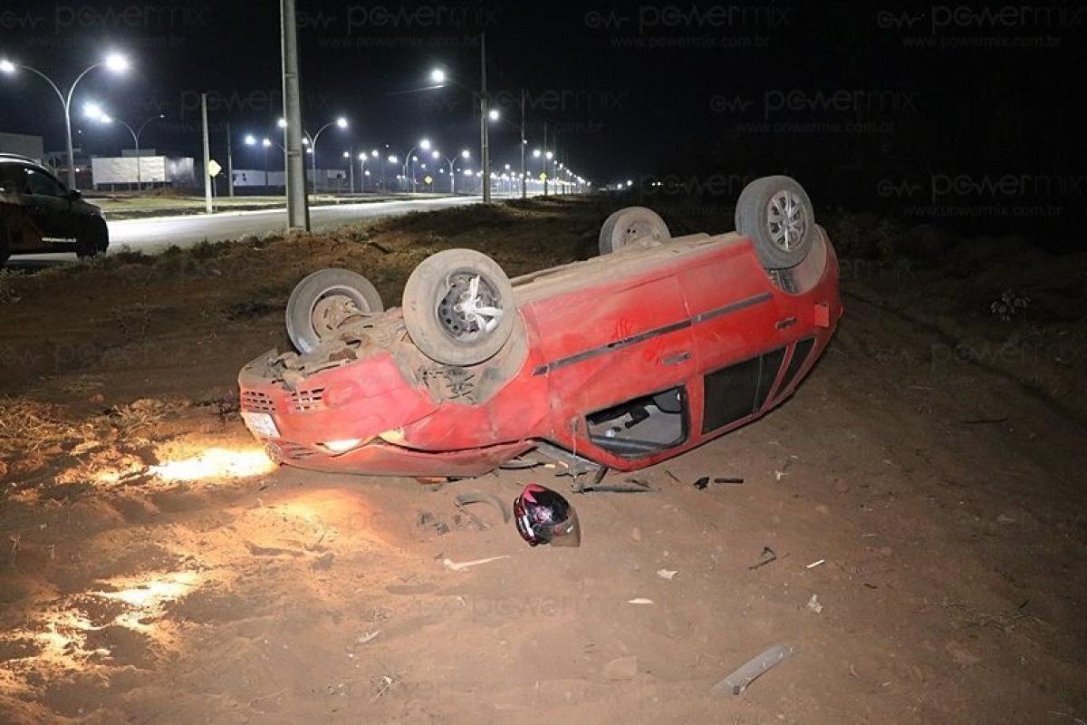 Jovem de 24 anos capota carro e morre em Nova Mutum