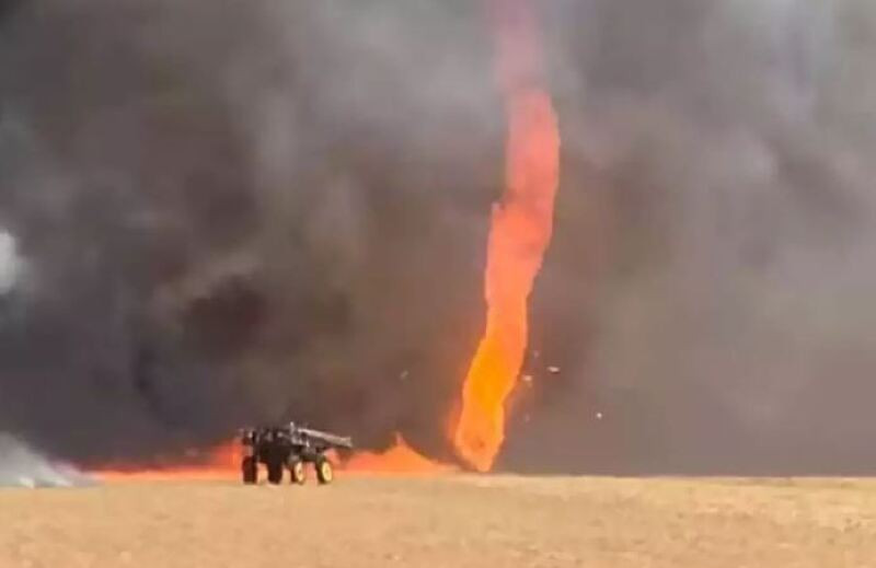 Funcionário de fazenda morre enquanto combate incêndio em lavoura em MT