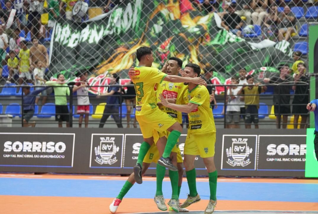 Momento Histórico: ASF Sorriso se classifica após vencer o Vasco pela 4ª Rodada da Taça Brasil de Futsal