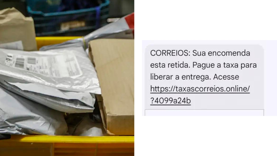 Correios alertam sobre golpe cobrando taxa para retirar encomenda