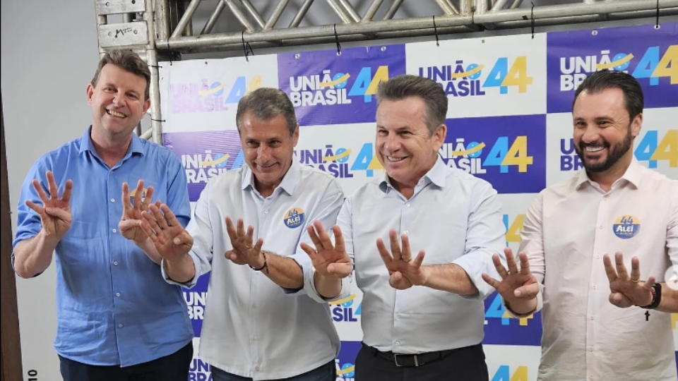 Em reunião com vice-governador, o candidato a prefeito, Alei Fernandes e Acácio, apresentaram demandas de Sorriso