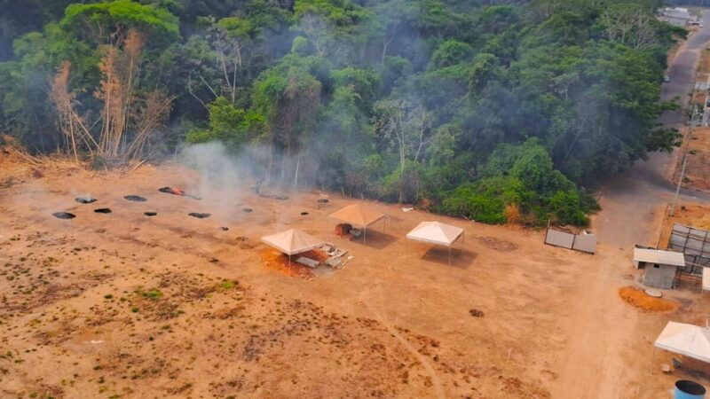 Funcionários de construtora são presos após ser flagrados ateando fogo dentro de condomínio em Sorriso