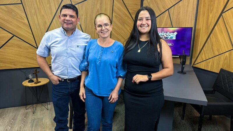 Mirtes reforçar em entrevista na Hits FM que fará escolha técnica de secretários e realização de concurso público em Sinop