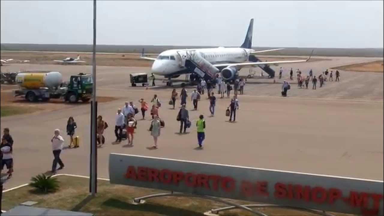 Fumaça de queimadas impede avião da azul de pousar em Sinop nesta quarta-feira