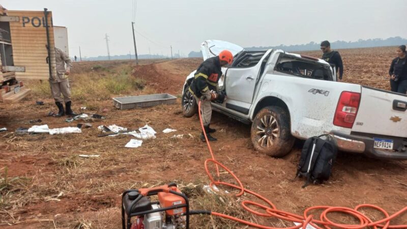 Empresário de Rondônia morre após capotamento em MT