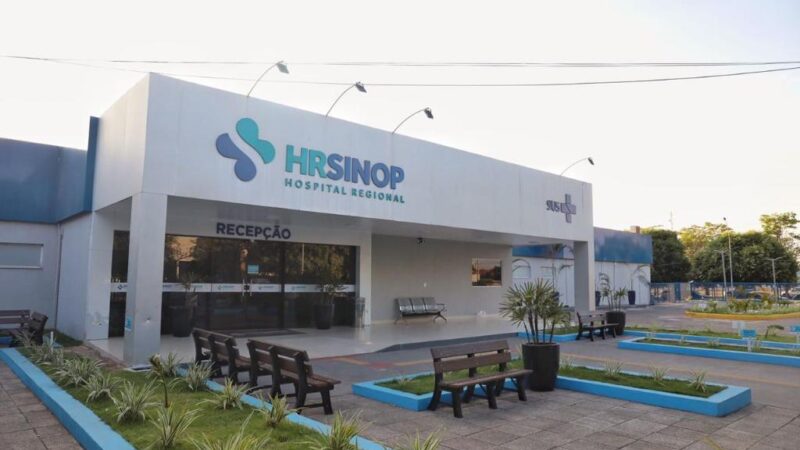 Empresa confirma fechamento das UTIs pediátricas no Hospital Regional de Sinop; estado da saúde do município é de calamidade