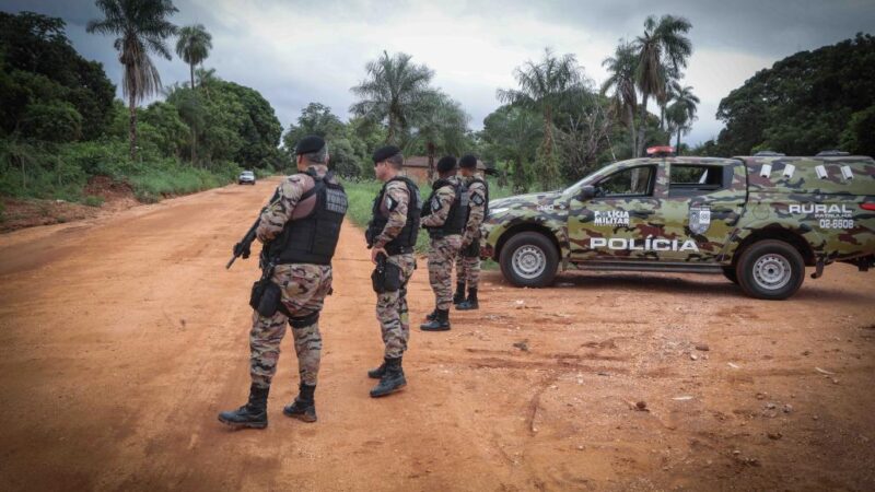 Quadrilha armada invade fazenda, faz família refém e rouba dinheiro, joias e carro em Lucas do Rio Verde