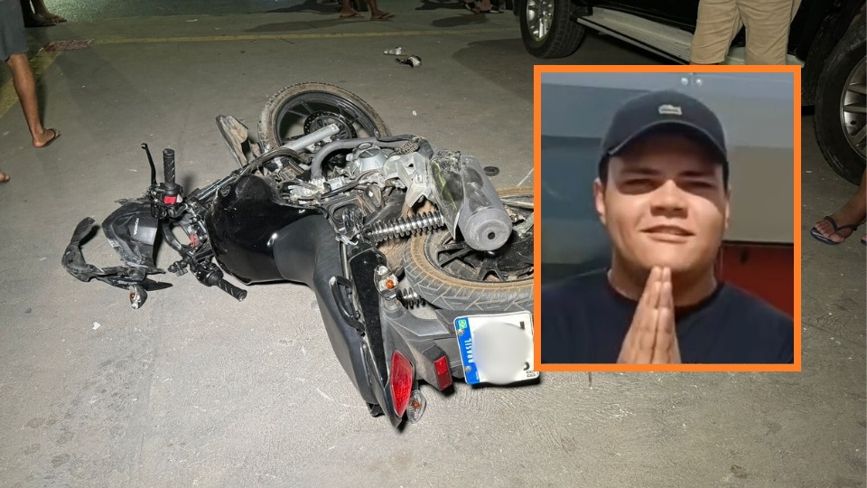 Jovem de 19 anos morre em colisão entre Santana e moto em Sorriso