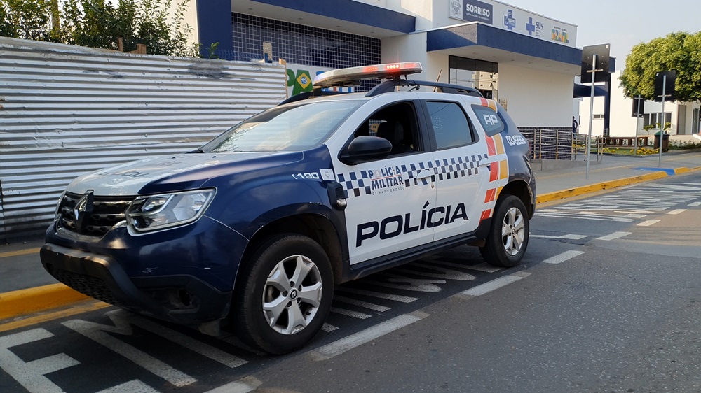 Homem é preso em flagrante pela PM após agredir durante toda madrugada a esposa em Sorriso