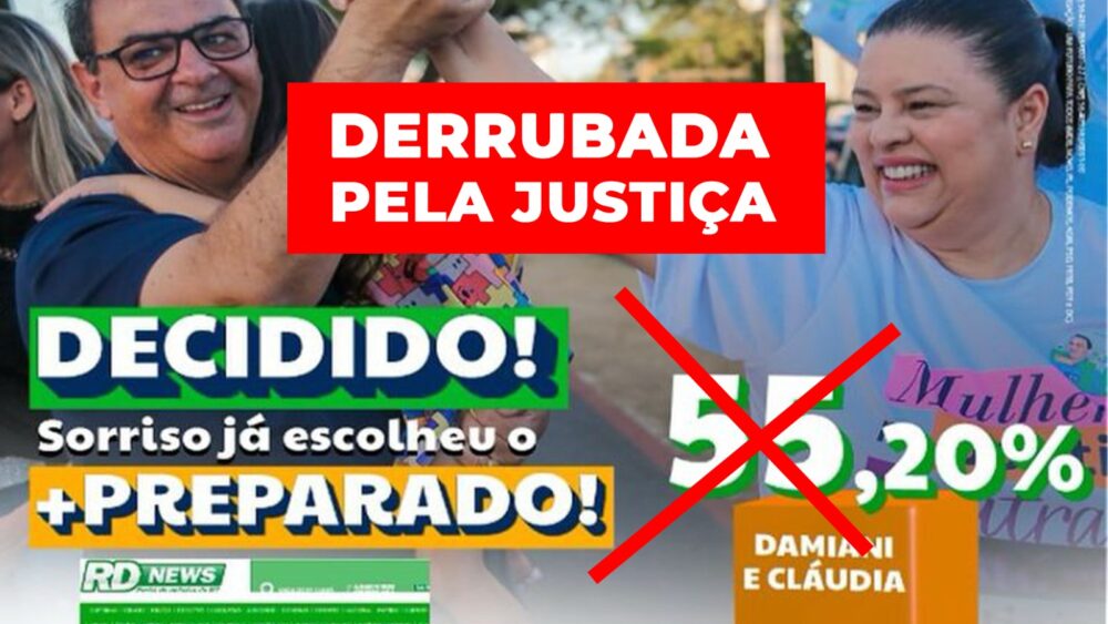 Justiça Eleitoral suspende pesquisa irregular divulgada por Leandro Damiani