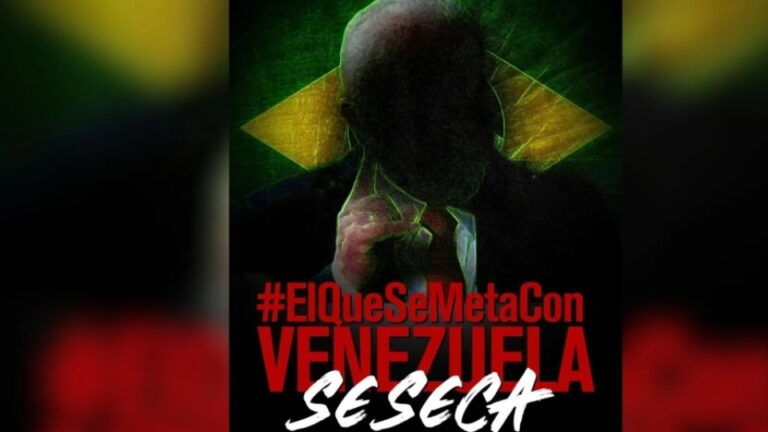 Polícia da Venezuela ameaça Brasil em postagem com imagem de Lula