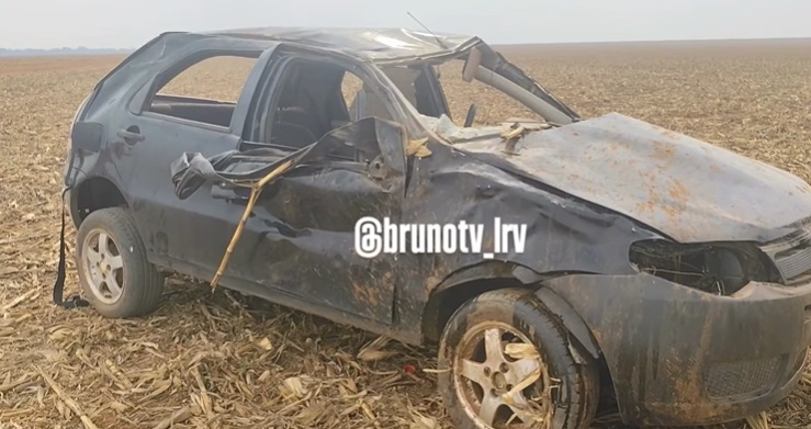 Motorista morre após capotamento na estrada do Morocó em Sorriso