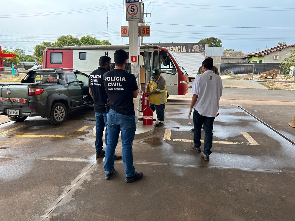 Dono de posto é preso por vender etanol sem qualidade em Colíder