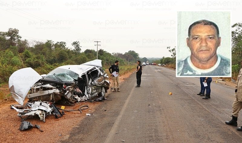 Homem de 52 anos morre em grave acidente entre três veículos na MT-249 em Nova Mutum