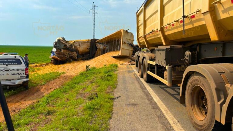 Motorista morre em grave acidente entre Sorriso e Boa Esperança do Norte na MT-140