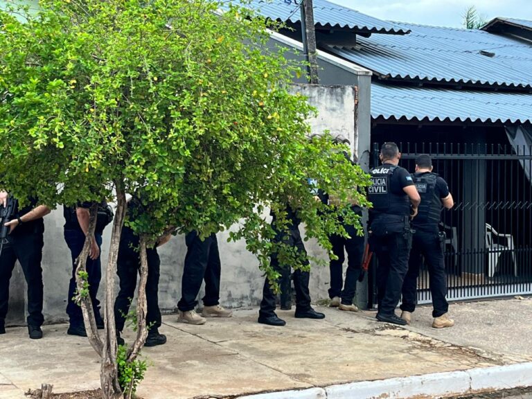 Polícia Civil cumpre 10 mandados contra investigados por integrar organização criminosa armada em Lucas do Rio Verde